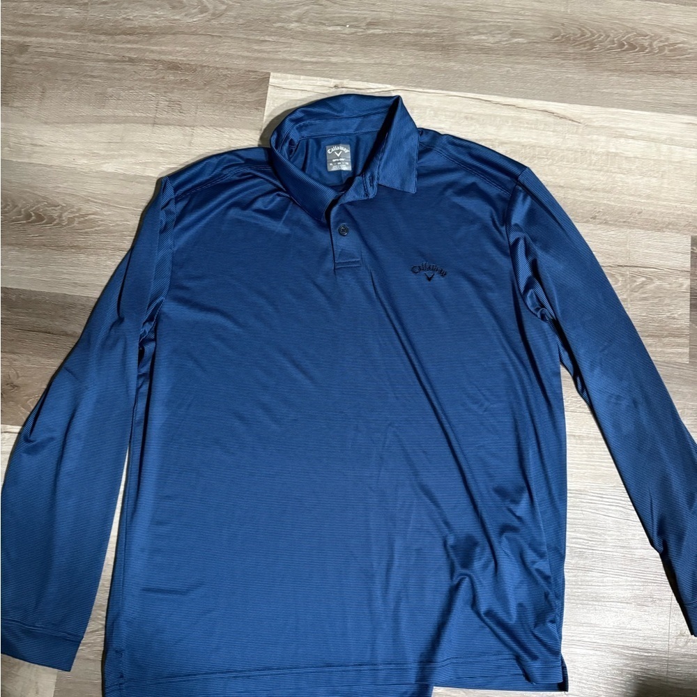 Callaway Blue Performance Polo Shirt